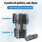Electric Drill Compatible PVC Pipe Threader Kit with Various Die Sizes