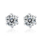 🌸 50% OFF NOW! 🌸Moissanite Silver Earrings – Hypoallergenic & Radiant Everyday Elegance 🎁