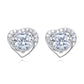 🌸 50% OFF NOW! 🌸Moissanite Silver Earrings – Hypoallergenic & Radiant Everyday Elegance 🎁