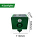 🔥💯Beast Repellent Solar Warning Lights with Loud Volume