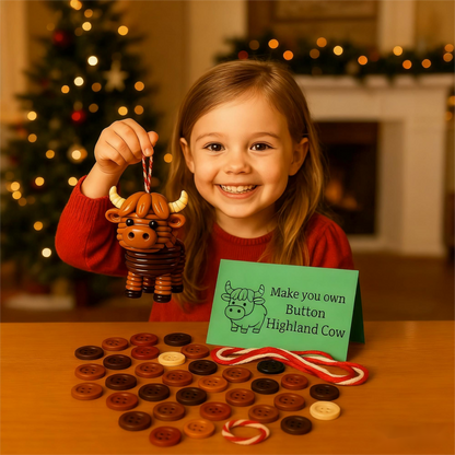 🎄Holiday Discounts🎃DIY Button Animal Ornaments