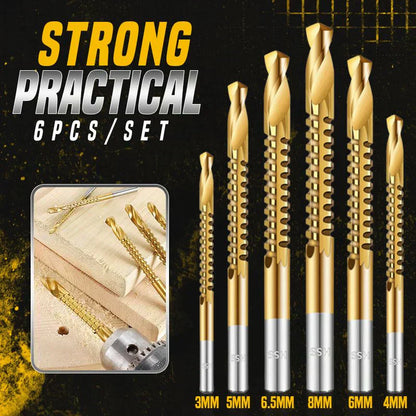 📢📢50% OFF !! ⏰Twist Drill Bit Set Power Tool Accessories(6 Pcs )