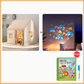 📢📢 50% OFF🎁 Kids Play Tent House – Cozy Indoor Hideaway with Checkered Curtains & Reading Nook