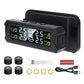 Solar Four Wheel Tire Pressure Monitor with Real-Time Display