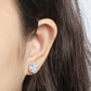 🌸 50% OFF NOW! 🌸Moissanite Silver Earrings – Hypoallergenic & Radiant Everyday Elegance 🎁