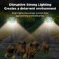 🔥💯Beast Repellent Solar Warning Lights with Loud Volume