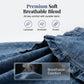 🌿 Women's Ruffle Trim Open-Front Denim Jacket