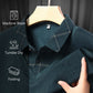 Men's Faux Two Piece Lapel Long-Sleeve Shirt