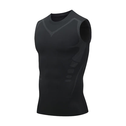 🥳2026 HOT SALE🥳💞50K+ SOLD!🛡️💎 50% OFF! Ionic Shaping Vest – Cooling compression, smooths belly & love handles. Invisible under shirts. Feel confident again! 💪✨