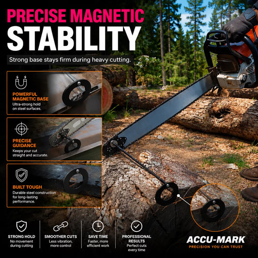 Chainsaw Cutting Marker Alignment Tool for Wood Cutting