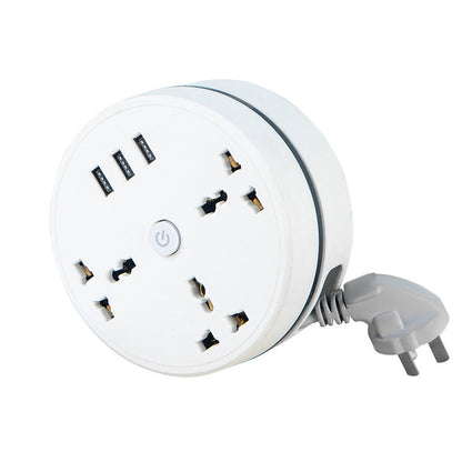 🔌Cord-Winding Universal Power Strip