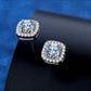 🌸 50% OFF NOW! 🌸Moissanite Silver Earrings – Hypoallergenic & Radiant Everyday Elegance 🎁