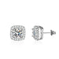 🌸 50% OFF NOW! 🌸Moissanite Silver Earrings – Hypoallergenic & Radiant Everyday Elegance 🎁