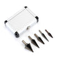 📢📢50% OFF !! ⏰Pagoda-shaped Drill Bits Set with Aluminum Storage Case