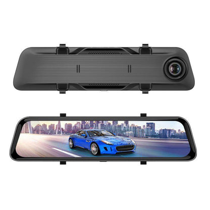 🚗 12" 4K Dual Dash Cam – Front & Rear HD Recording with Night Vision ✨