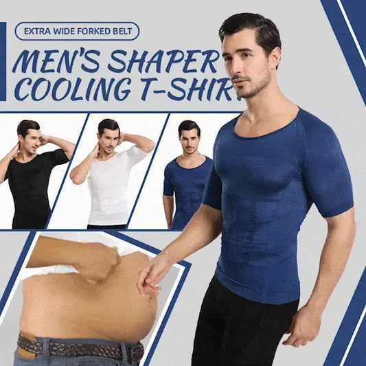 🎉End-of-Year Clearance Sale🎉Men's Shaper Cooling T-shirt