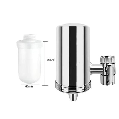 Installation-free Stainless Steel Household Faucet Water Purifier