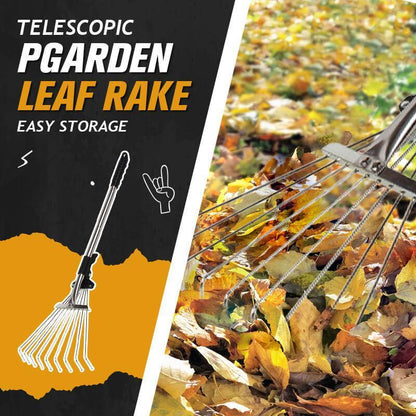 📢📢 50% OFF🧹 Telescopic Garden Rake – Adjustable reach & durable tines ✨