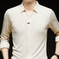 🎉Hot Sale🎉Comfortable Men's Solid Color Long Sleeve Shirt