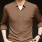 🎉Hot Sale🎉Comfortable Men's Solid Color Long Sleeve Shirt