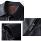 ❄️Winter Specials 50% off🔥Men's Casual Business Lapel PU Leather Jacket