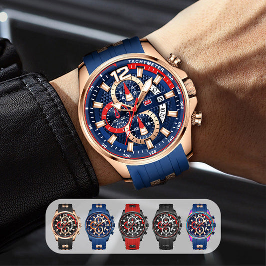 🔥Hot Sale🔥Men's Night-Light Waterproof Quartz Watch