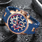 🔥Hot Sale🔥Men's Night-Light Waterproof Quartz Watch