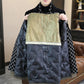 Men's Mid-Length Wool Coat | Thick Down, Elegant Design