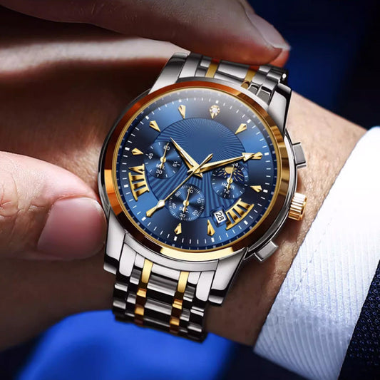 📢📢 50% OFF⌚Men's Fashion Casual Multi-Function Quartz Watch