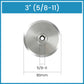 🔥Hot Sale🔥3" 4" 5" Aluminum Backer Pads with Thread for Sanding Polishing