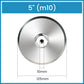 🔥Hot Sale🔥3" 4" 5" Aluminum Backer Pads with Thread for Sanding Polishing
