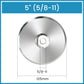 🔥Hot Sale🔥3" 4" 5" Aluminum Backer Pads with Thread for Sanding Polishing
