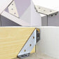 📢📢40% OFF !! ⏰UNIVERSAL STAINLESS STEEL FURNITURE CORNER BRACES — Triangular Stability Reinforcement | Rust-Proof Structural Support & Easy Install 🔧
