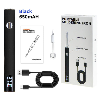 Portable Digital Display Soldering Iron Kit