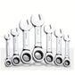 CR-V Steel Ratcheting Combination Wrench