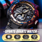 Men’s Stylish Waterproof Digital Sports Quartz Watch