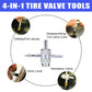 🔥Hot Sale🔥Quick Change Car Tire Valve Tool Kit