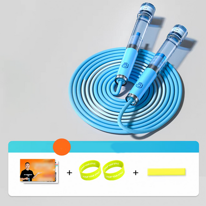 Dual-Bearing Jump Rope