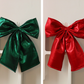 📢📢Xmas Pre-Sale 50% OFF🎀🎄Christmas Bow Ornament with Long Ribbons