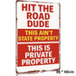 📢50% OFF NOW🔥Metal Sign for Private Property Decor