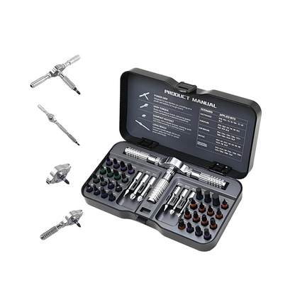 🔥Hot Sale🔥40-in-1 Magnetic Ratchet Screwdriver Set