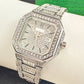 📢📢50% OFF !! ⏰Luxury Square Rhinestone Watch