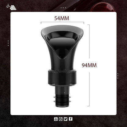 🍷 LIMITED TIME 50% OFF! 🧪 2-in-1 Wine Saver – Vacuum Pump & Sealer, Preserves Freshness & Aroma ✨