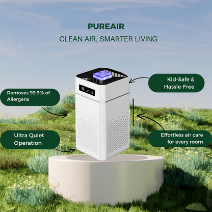 🌿💨 Home Air Purifier – All-around protection 🛡️🏠 for fresh, clean indoor air, ideal for combating allergens, dust, and odors. 🎁