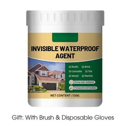 📢📢 50% OFF💧Clear Waterproof Sealant – Brush-On Leak & Crack Repair, Invisible Protective Barrier