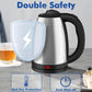 🔥 LAST DAY: 50% OFF! Large Electric Tea Kettle 1.8L – 1500W Fast Boil, All Food-Grade Stainless Steel Interior & Auto Shut-Off ⏳