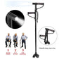 📢📢50% OFF !! ⏰ Dual-Handle Folding Walking Cane with Built-in LED Light & Pivoting Base 🌟