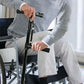 📢📢50% OFF !! ⏰ Dual-Handle Folding Walking Cane with Built-in LED Light & Pivoting Base 🌟