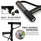 📢📢50% OFF !! ⏰ Dual-Handle Folding Walking Cane with Built-in LED Light & Pivoting Base 🌟