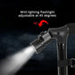 📢📢50% OFF !! ⏰ Dual-Handle Folding Walking Cane with Built-in LED Light & Pivoting Base 🌟